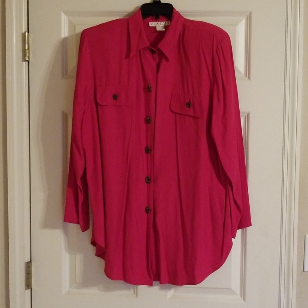 Venezia long sleeve blouse sz 16